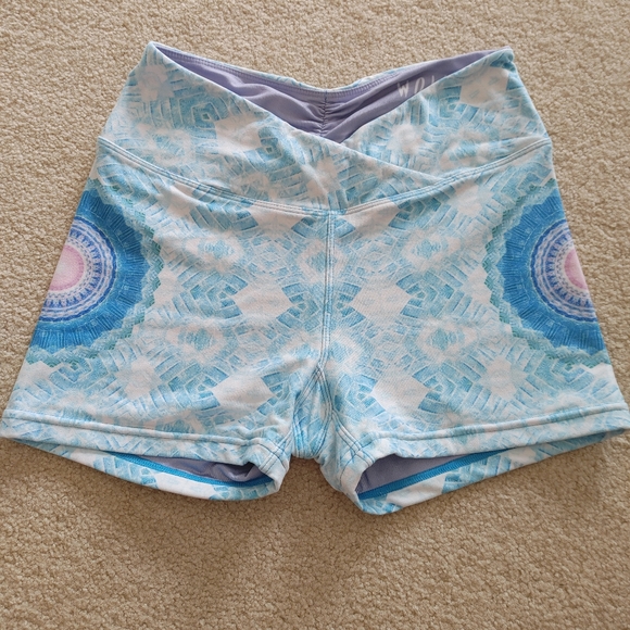 Wolven Jasmine Crossover High-Waisted Short - Small - Picture 5 of 8